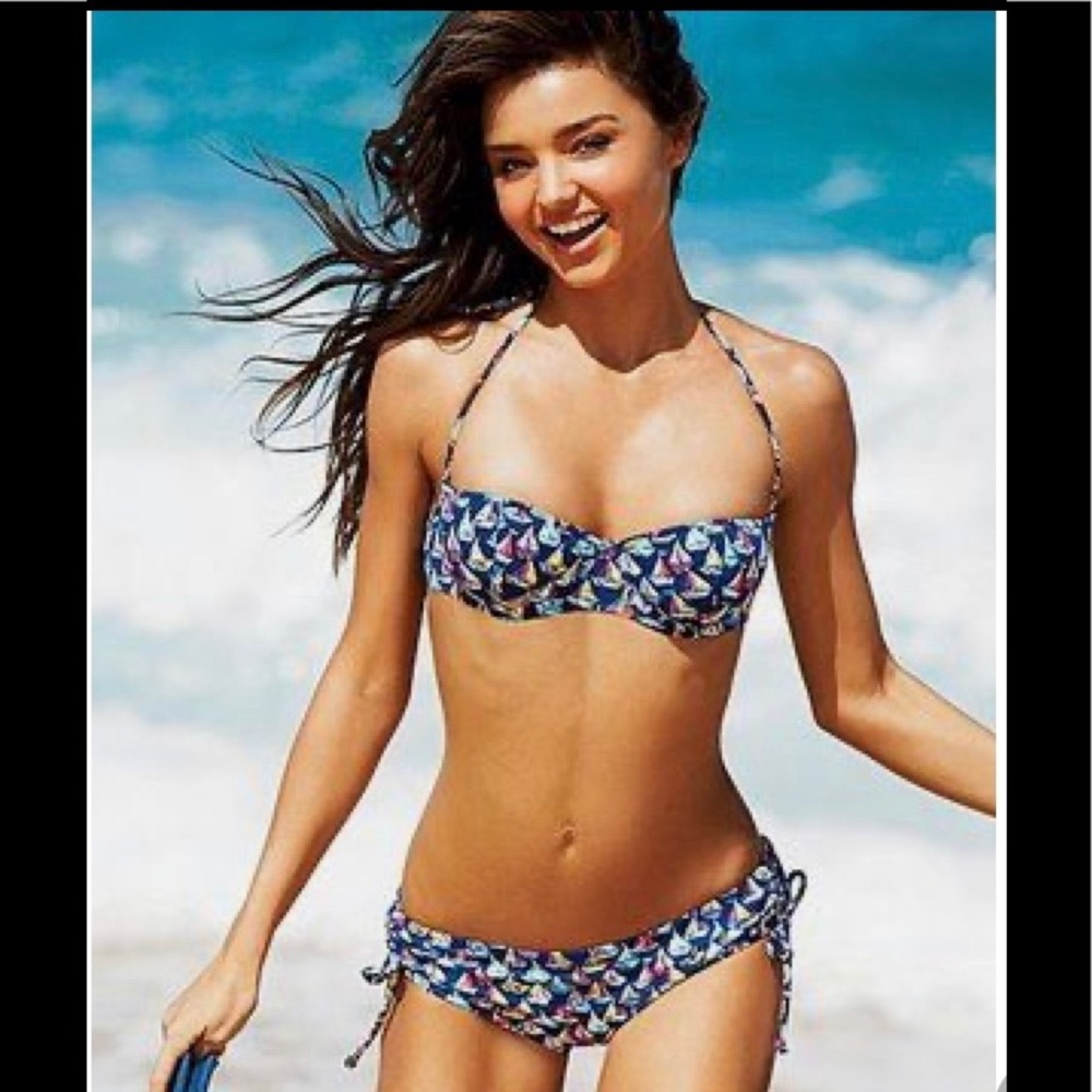 Victoria’sSecret sailboat bikini XS bottom 34C top